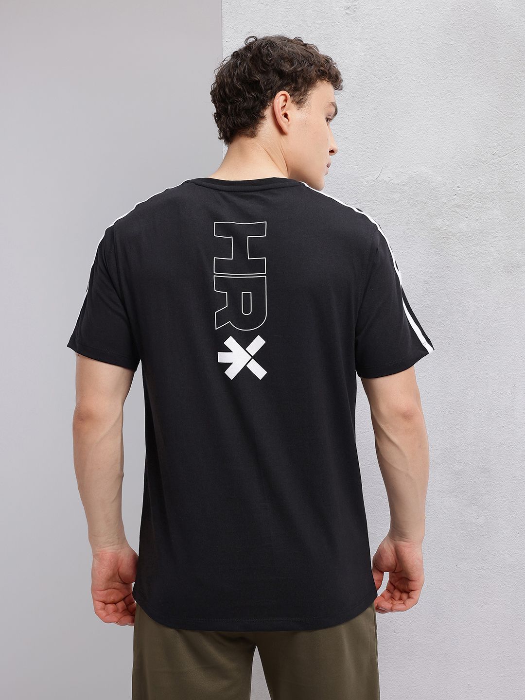 HRX by Hrithik Roshan Men Printed Training T-shirt