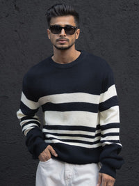 Powerlook Men Striped T-shirt