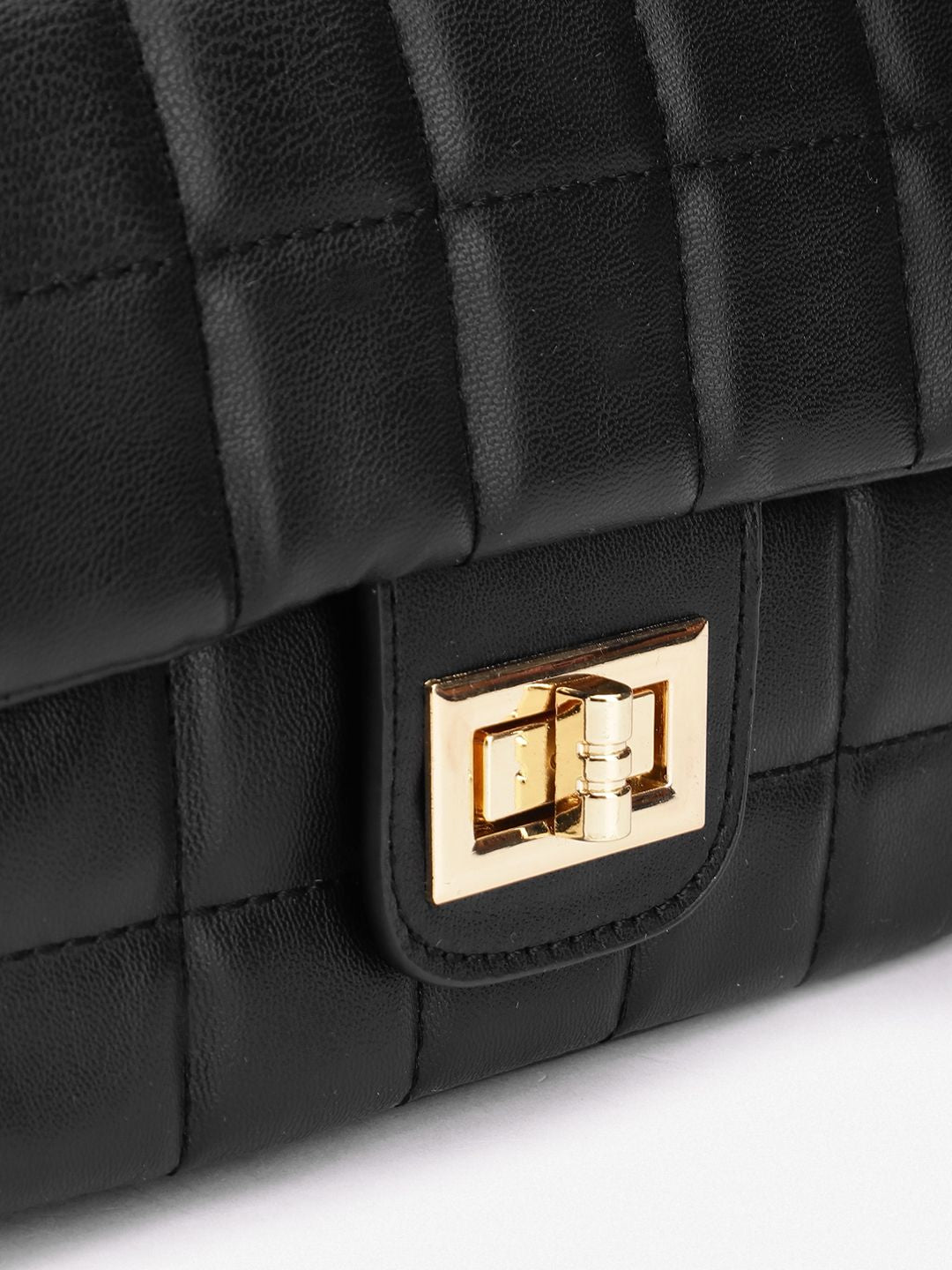 Lino Perros Quilted Structured Sling Bag