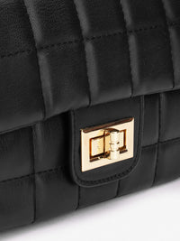 Lino Perros Quilted Structured Sling Bag