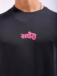 The Indian Garage Co Men Graphic Printed Round Neck Slim Fit T-shirt