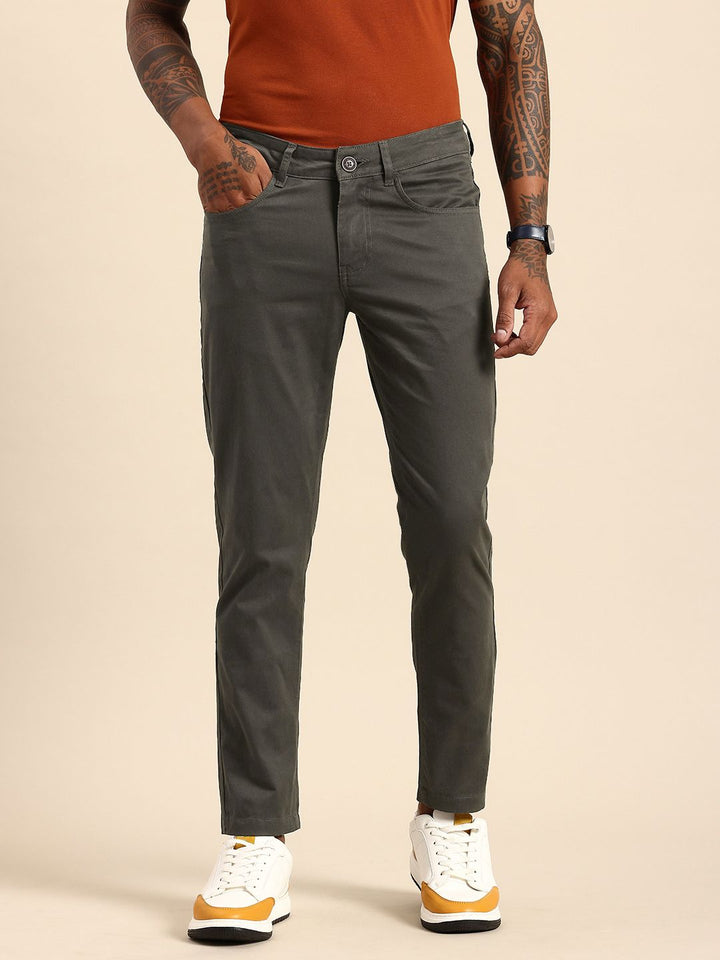 Being Human Men Classic Chinos Trousers