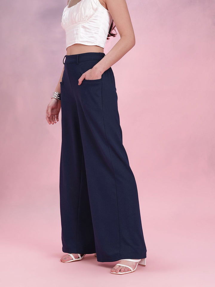 DressBerry Women Wide Leg Trousers