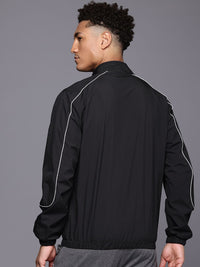 HRX by Hrithik Roshan Longline Cargo-Style Tailored Jacket