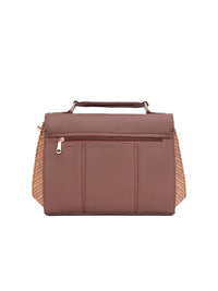 ZOUK Women Bombay Macrame Rhea Kapoor Satchel Bag