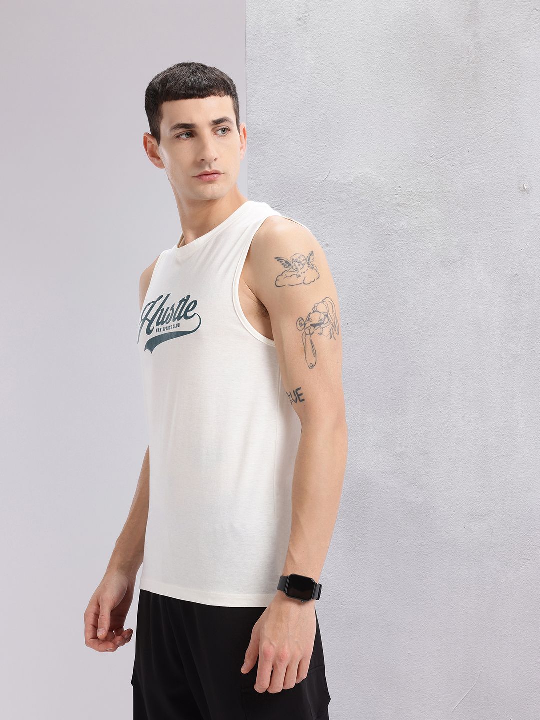 HRX by Hrithik Roshan Men Typography Printed T-shirt