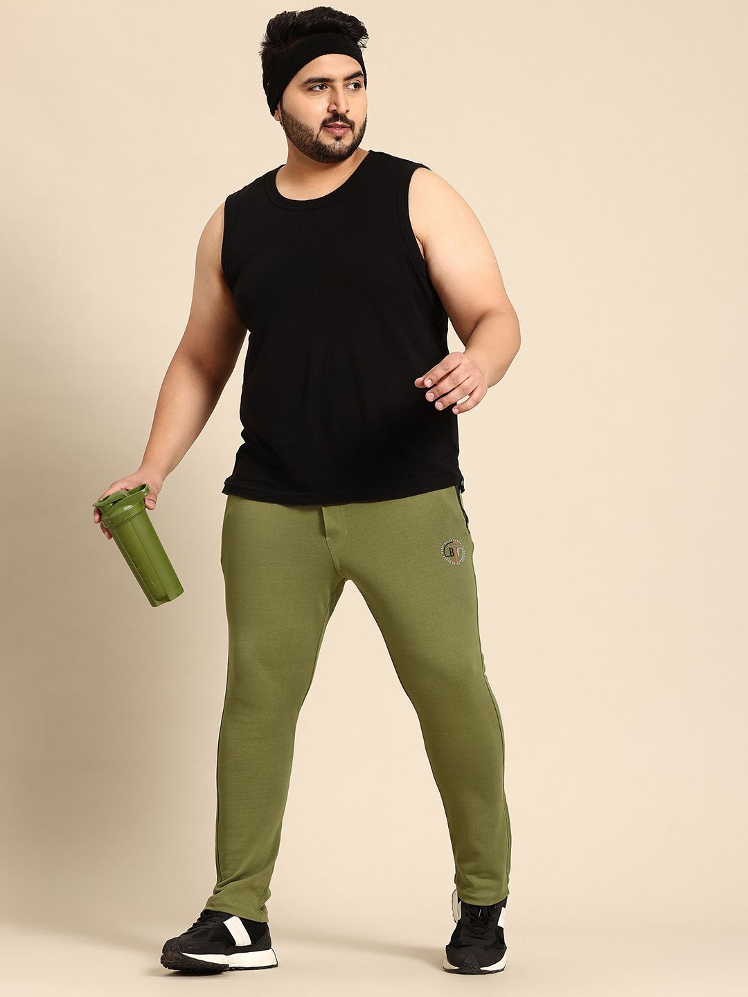 Being Human Men Pure Cotton Track Pants