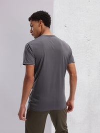 HRX by Hrithik Roshan Rapid-Dry Typography Print Training T-shirt