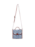 TEAL BY CHUMBAK Floral Printed Satchel
