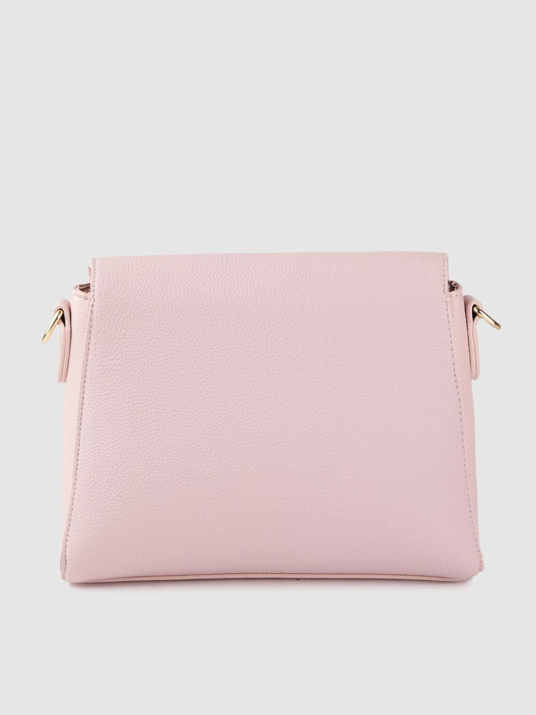 Lino Perros Pink Solid Shoulder Bag
