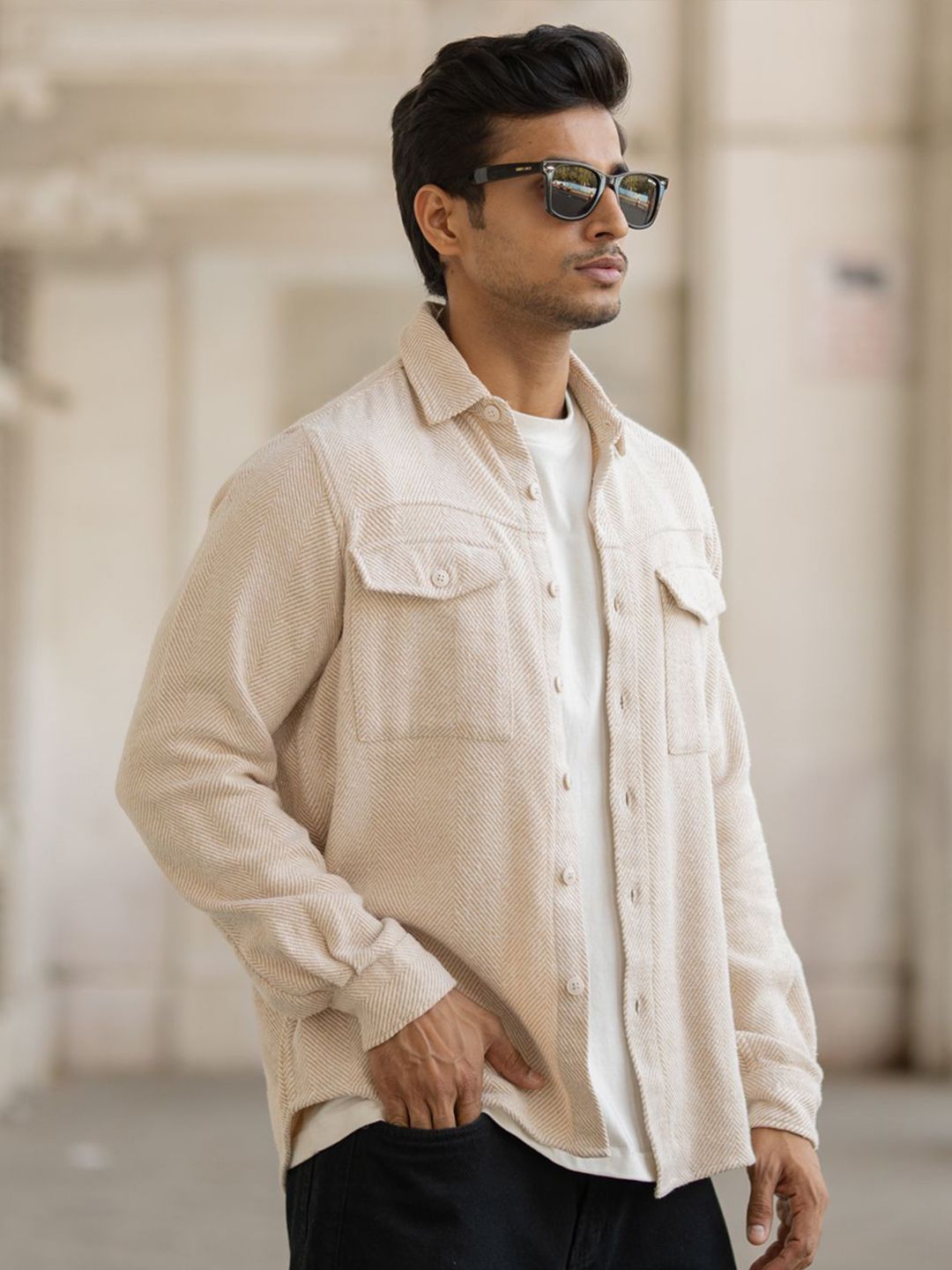Powerlook Men Opaque Casual Shirt