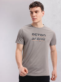 HRX by Hrithik Roshan Men Typography Printed Rapid-Dry Running T-shirt