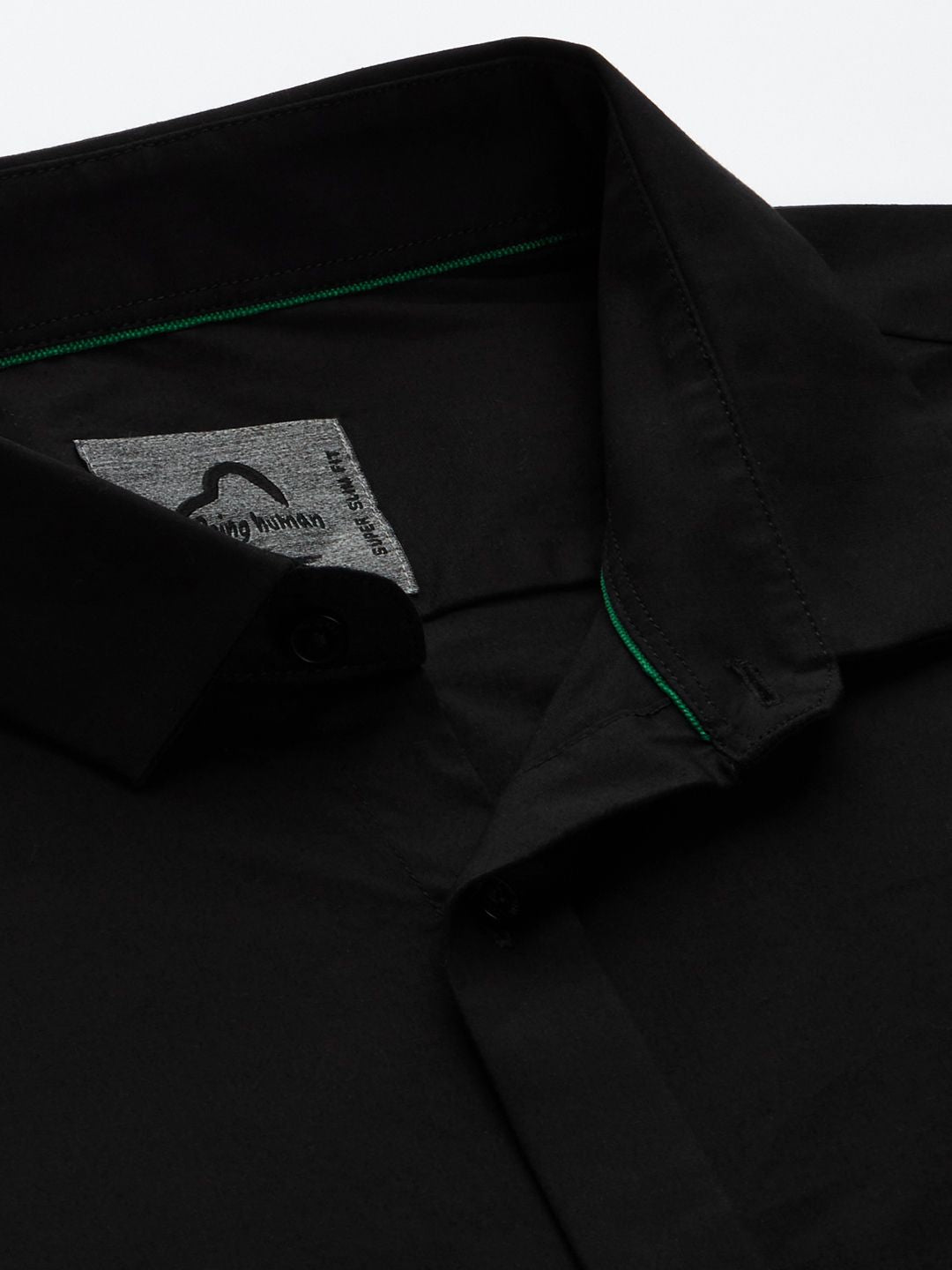Being Human Men Solid Slim Fit Casual Shirt