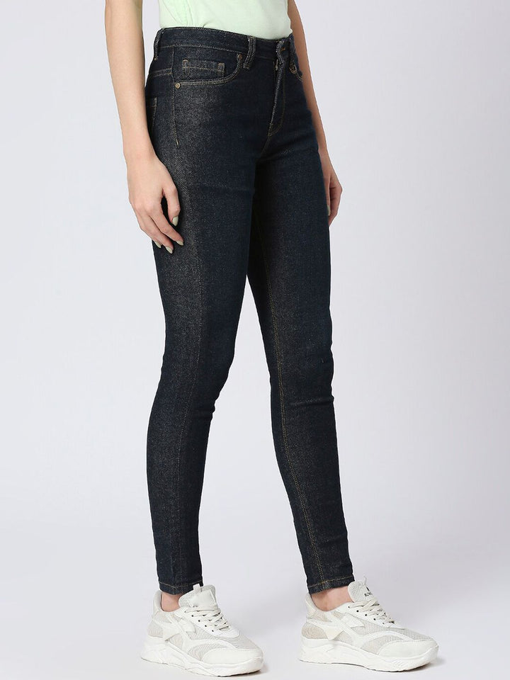 Being Human Women Skinny Fit High-Rise Light Fade Jeans