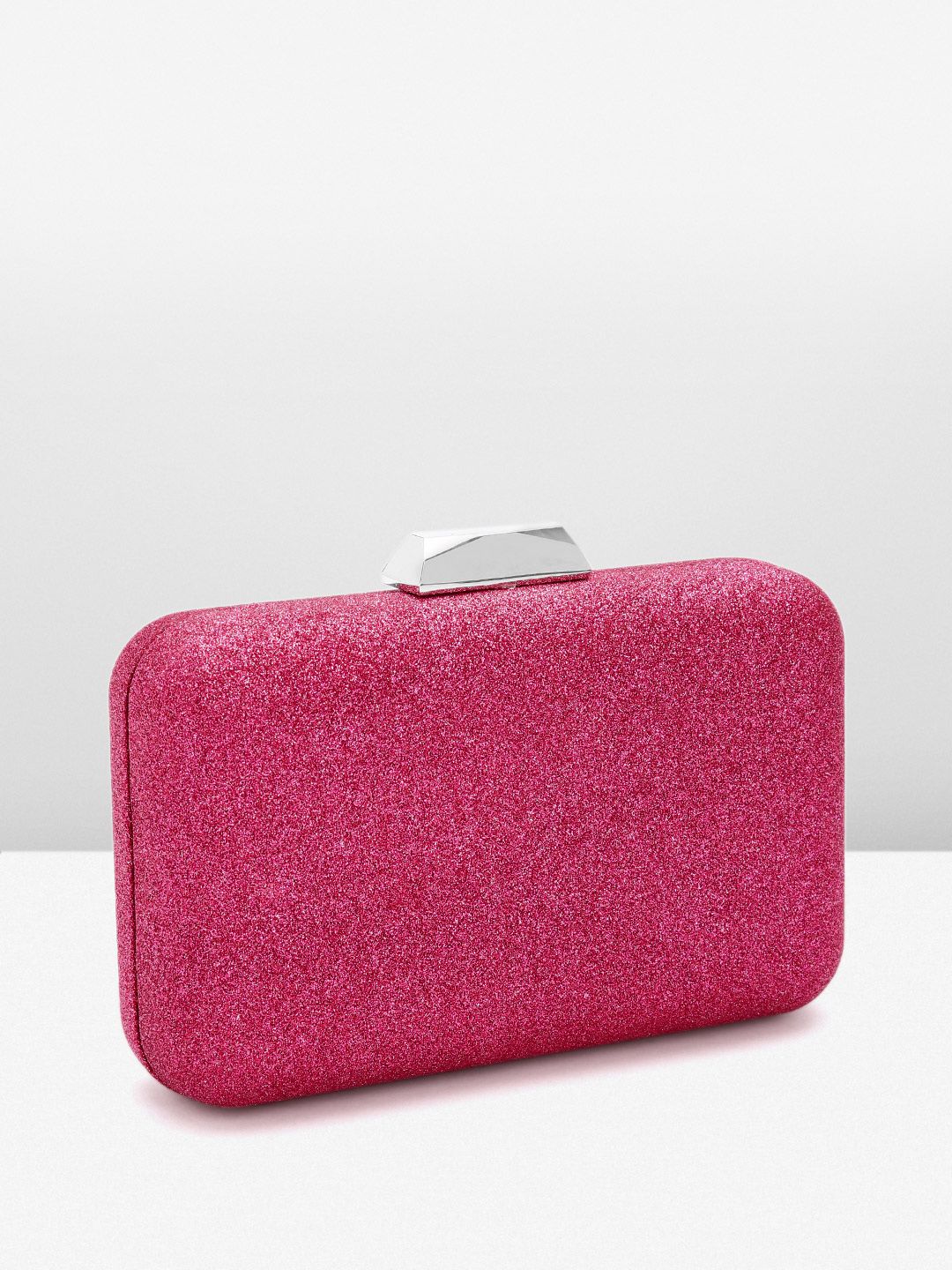 Lino Perros Women Glittery Effect Box Clutch