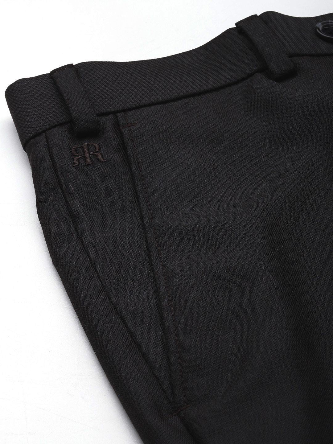 Raymond Men Mid-Rise Slim Fit Formal Trousers