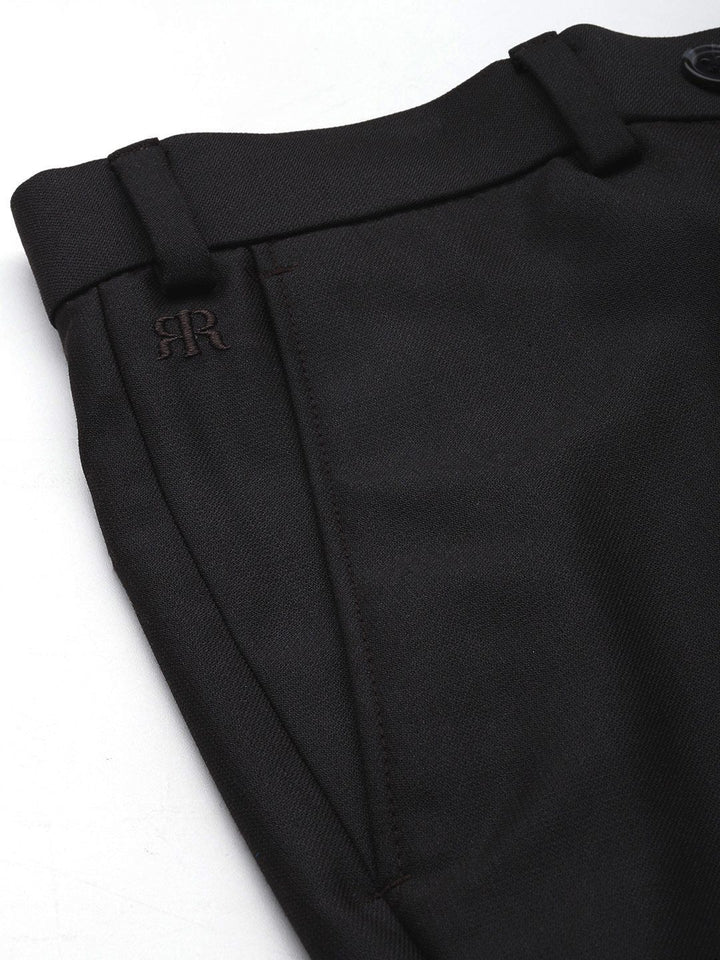 Raymond Men Mid-Rise Slim Fit Formal Trousers