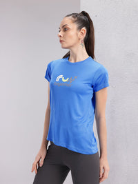 HRX by Hrithik Roshan Couple Collection Typography Printed Running Rapid-Dry T-shirt