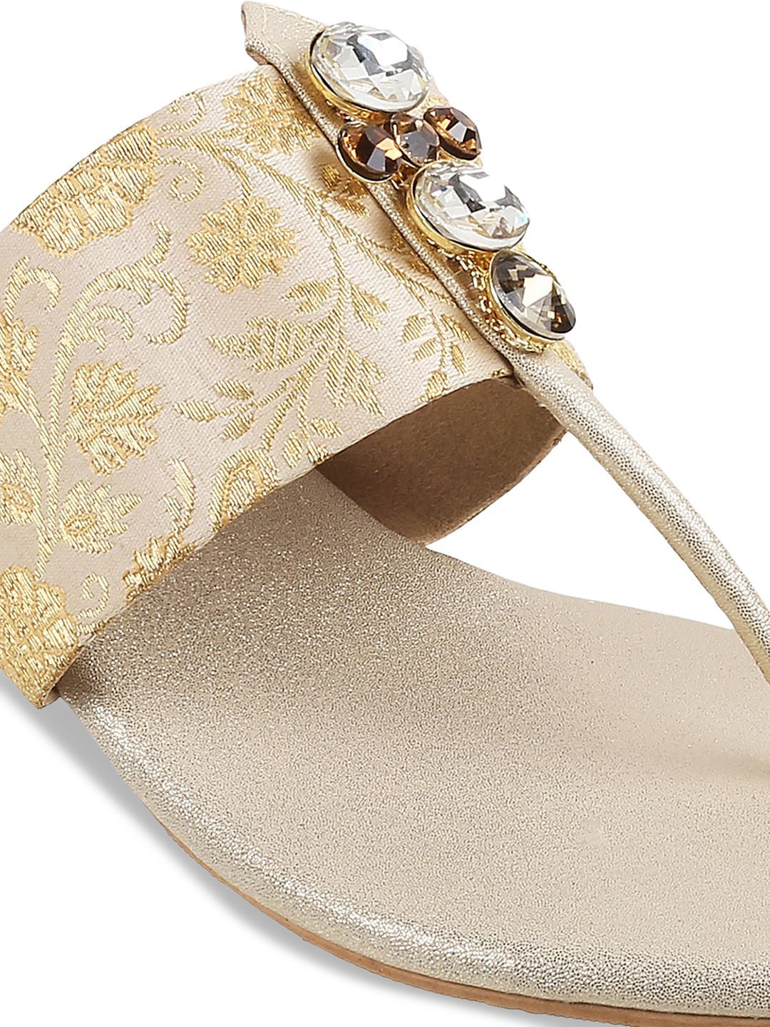 Metro Embellished Block Heels