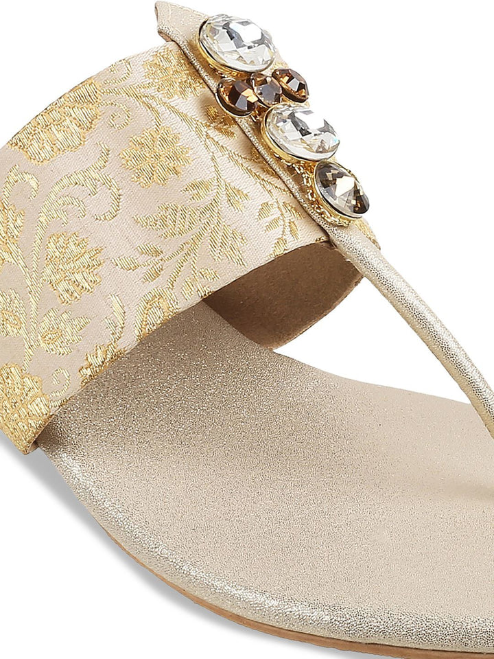 Metro Embellished Block Heels