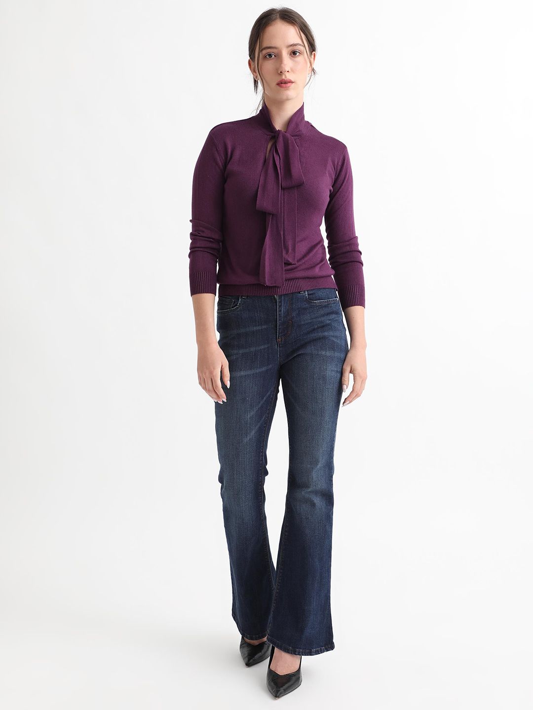 RAREISM Women Solid Pullover