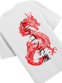 ADRO Men Printed Applique T-shirt