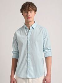 THE BEAR HOUSE Slim Fit Cotton Casual Shirt
