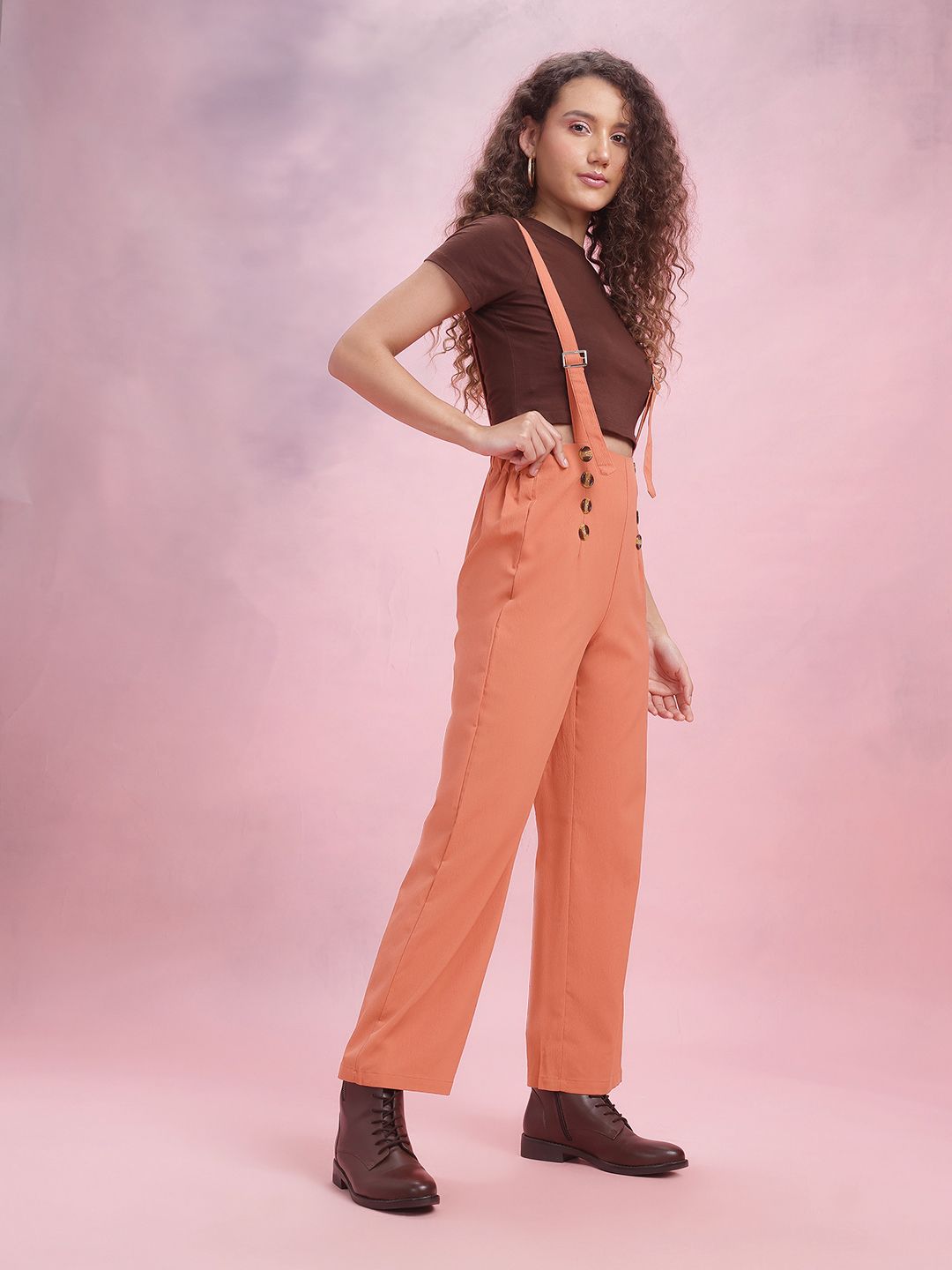 DressBerry Women Detachable Straps Trousers