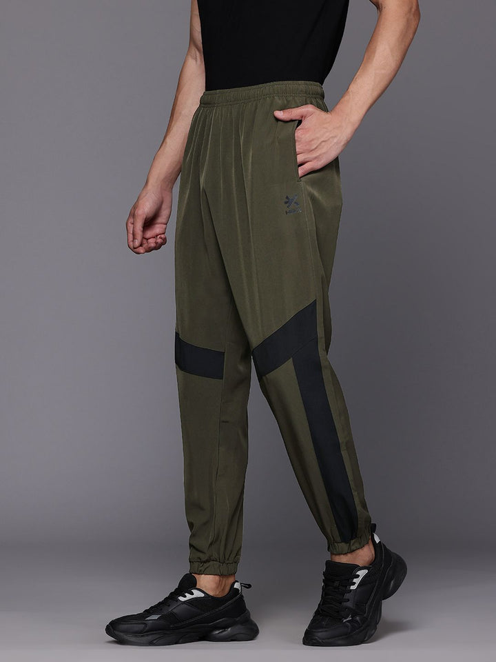 HRX by Hrithik Roshan Men Lifestyle Patch-Detailed Joggers