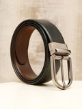 Teakwood Leathers Men Leather Reversible Formal Belt