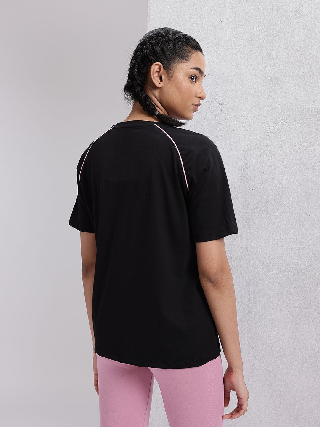 HRX by Hrithik Roshan Brand Logo Print Training T-shirt