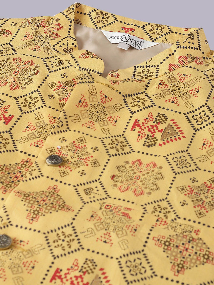 SOJANYA PLUS Regular Dupion Silk Kurta with Pyjamas