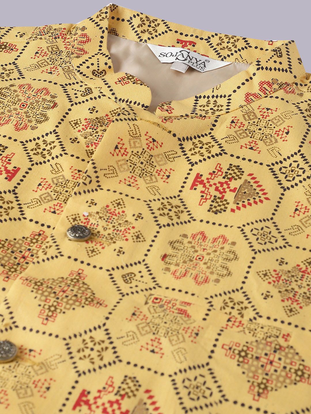 SOJANYA PLUS Regular Dupion Silk Kurta with Pyjamas