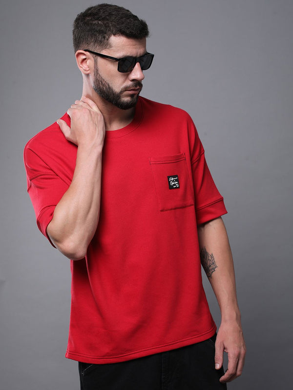 Difference of Opinion Men Oversized Drop Shoulder Ultra Soft Drapey Cotton T-Shirt