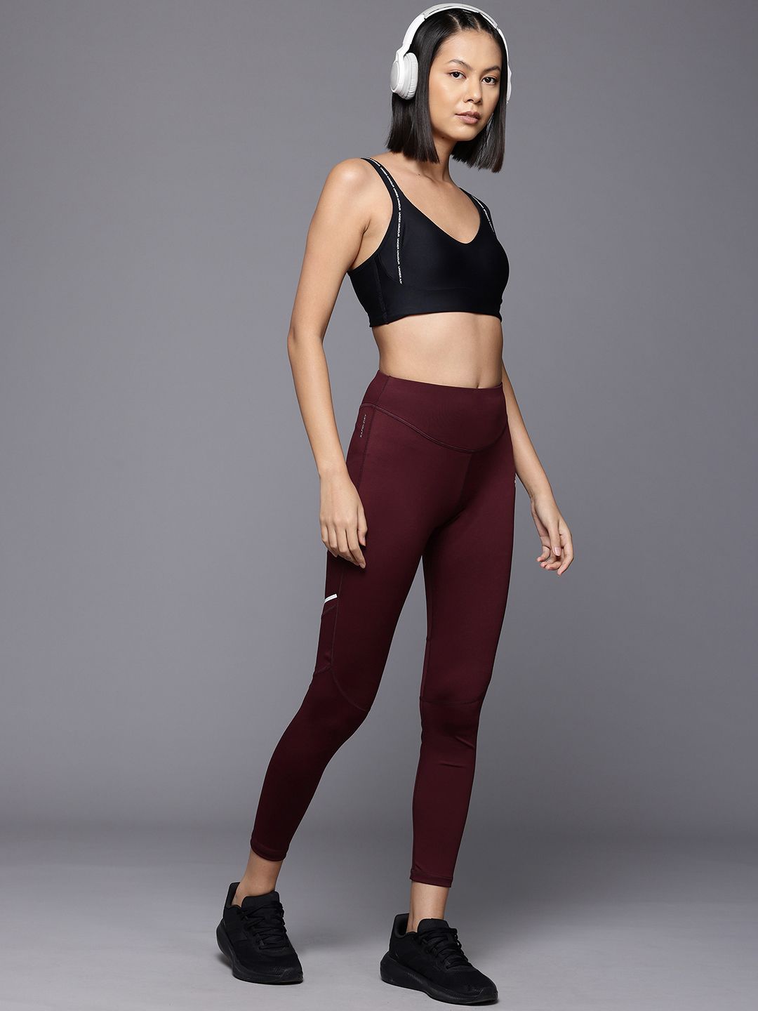 HRX by Hrithik Roshan Women Rapid-Dry Cropped Training Tights