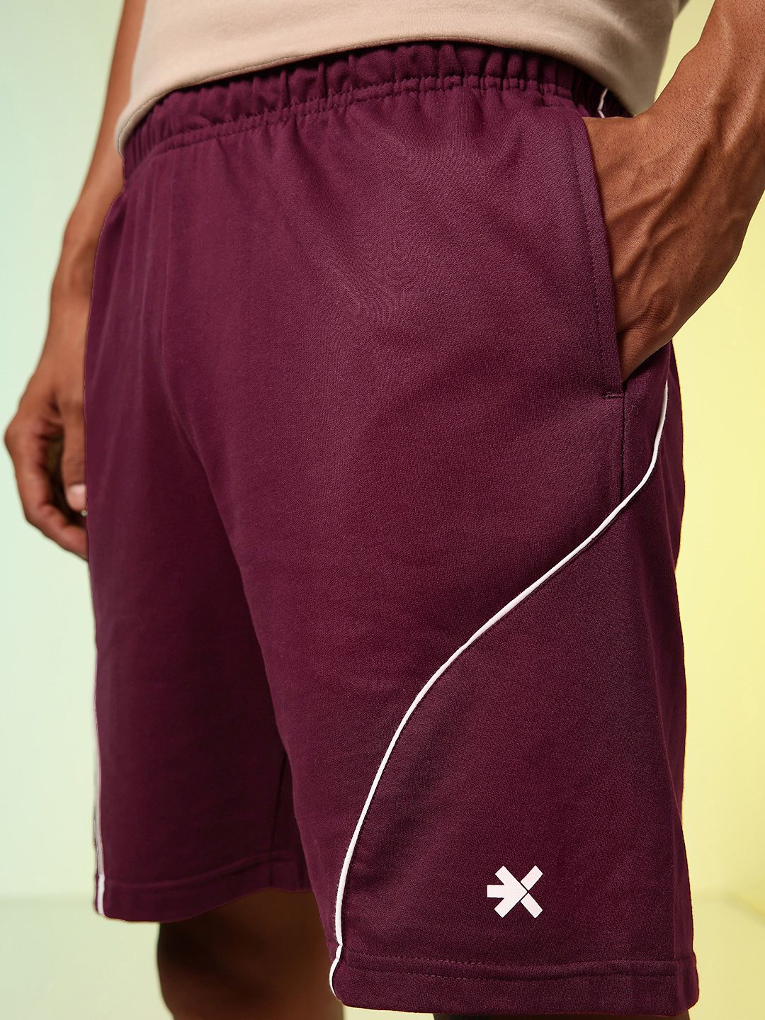 HRX by Hrithik Roshan Men Brand Logo Printed Lifestyle Shorts