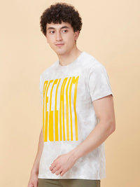 Being Human Typography Printed Cotton Round Neck T-shirt
