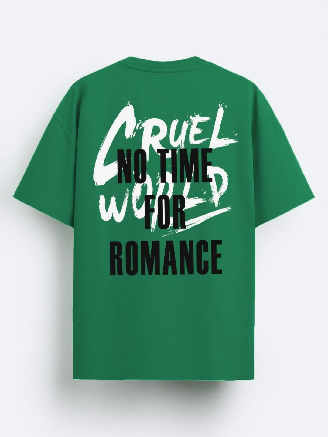 ADRO Men Typography Printed Applique T-shirt