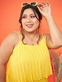 SASSAFRAS Curve Crepe Fit and Flare Dress