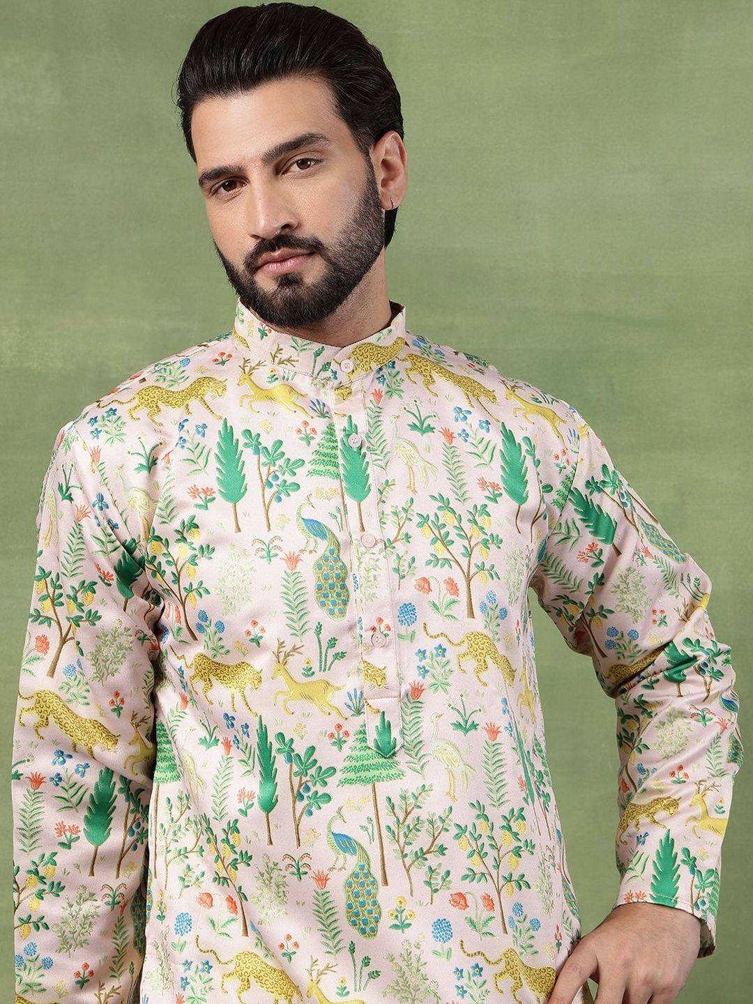 SOJANYA Men Printed Kurta