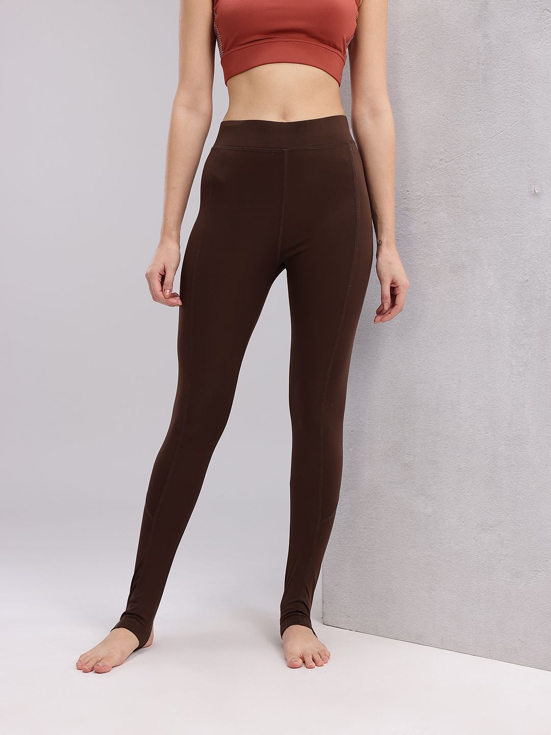 HRX by Hrithik Roshan Women Rapid-Dry Cropped Yoga Tights
