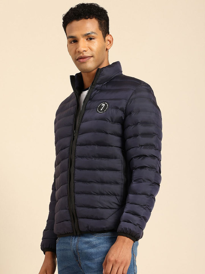 Being Human Puffer Jacket with Applique