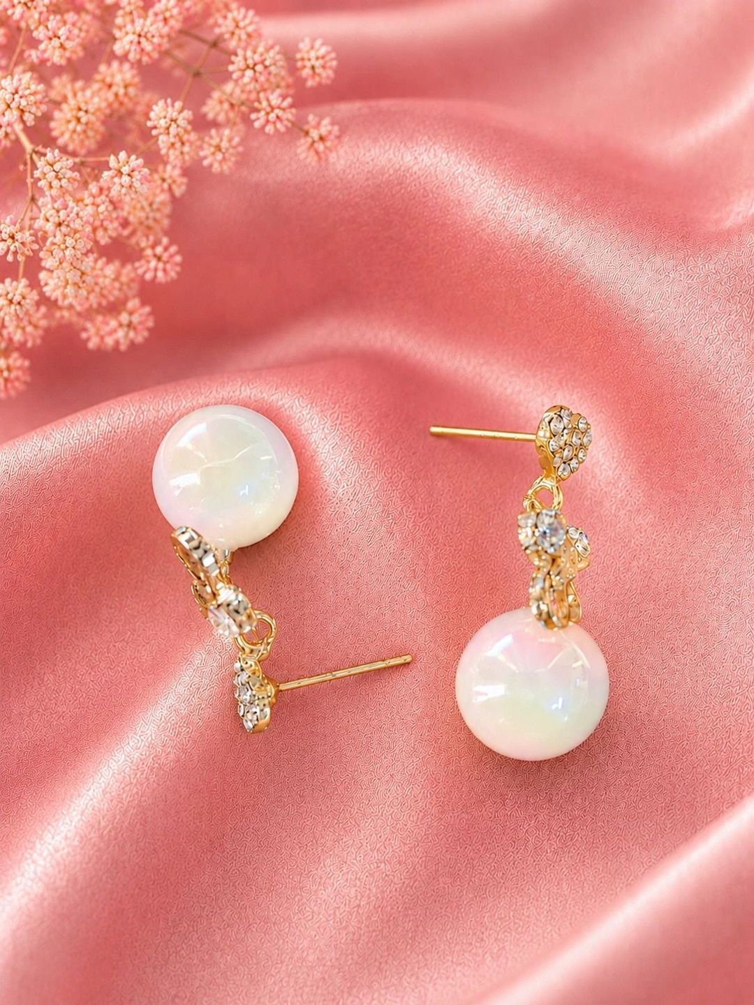 VOGUE PANASH Heart Shaped Drop Earrings
