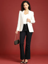all about you Women Slim Bootcut High-Rise Stretchable Jeans