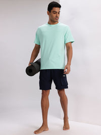 HRX by Hrithik Roshan Conversational Print Drop-Shoulder Sleeves Yoga T-shirt