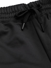 HRX by Hrithik Roshan Men Jet Black Solid Slim Fit Training Track Pants