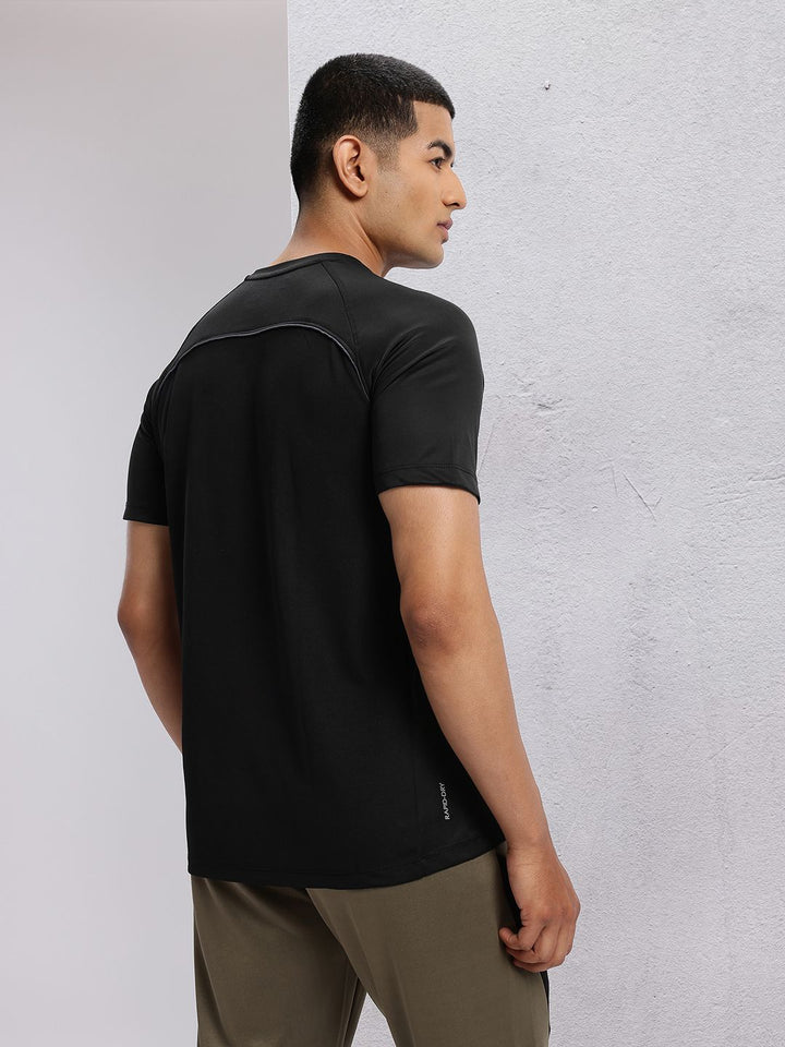 HRX by Hrithik Roshan Men Typography Printed Rapid-Dry Training T-shirt
