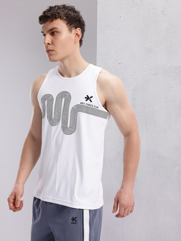 HRX by Hrithik Roshan Men Printed Rapid-Dry Running T-shirt