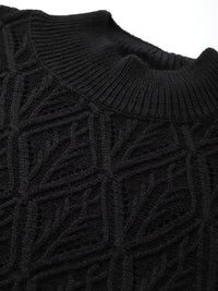 all about you Cable Knit Self-Design Pullover