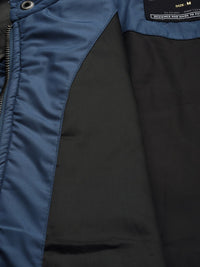 The Indian Garage Co Men Colourblock Slim Fit Bomber Jacket
